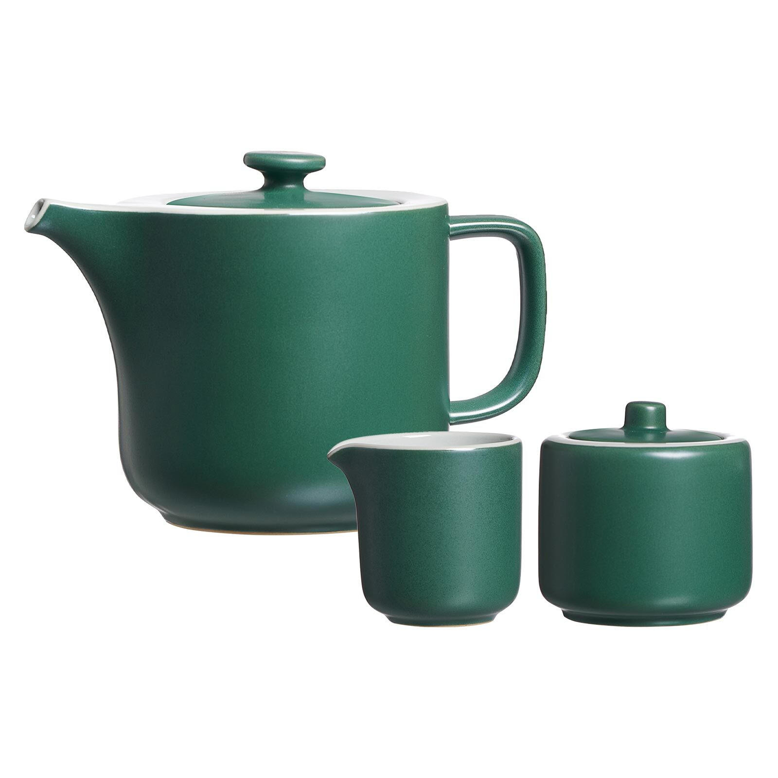 TEEZUBEHÖR SET Jasper Grün - Grün, Keramik (0.001L) - Ritzenhoff Breker