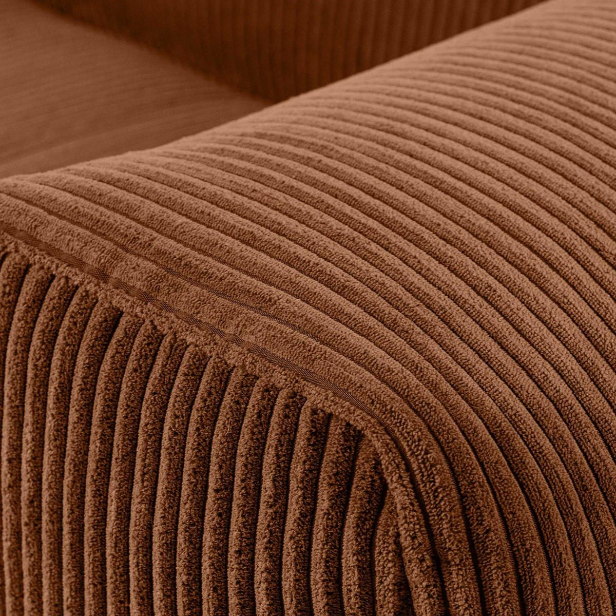 SESSEL BUFFO , Rot - Rot, Textil (130/73/96cm) - KONSIMO®