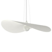 HÄNGELEUCHTE Piuma D90 - Weiß, Metall (90/90/120cm) - Lumicom
