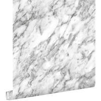 TAPETE Marmor-Optik 53 cm x 10.05 m - Schwarz, Papier (53/1000cm) - ESTAhome