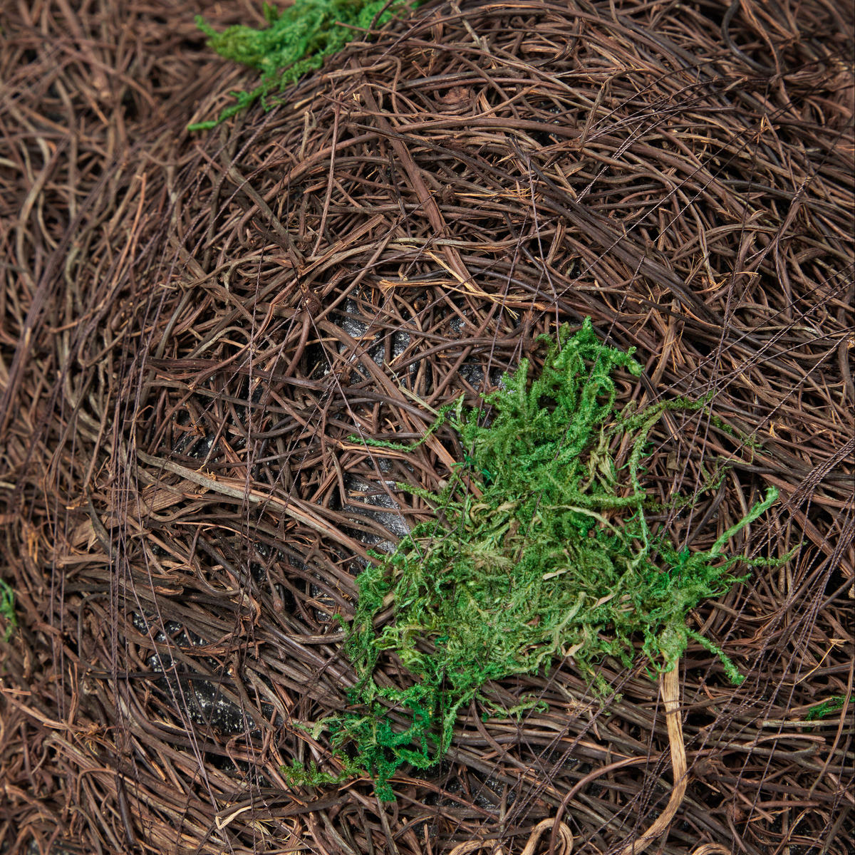 IGELHAUS - Dunkelbraun, Textil/Metall (32/21/48cm) - Relaxdays