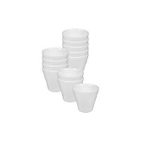 EIERBECHER Rondo/Liane weiß ø 5,3 cm 12er Set - Weiß, Keramik (5.3/4.9/5.3cm) - Seltmann Weiden