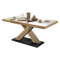 ESSTISCH ausziehbar Elene 180x90x76 Plankeneiche/Asteiche - Eiche Artisan, Holzwerkstoff (180/90/76cm) - 58aufmkessel