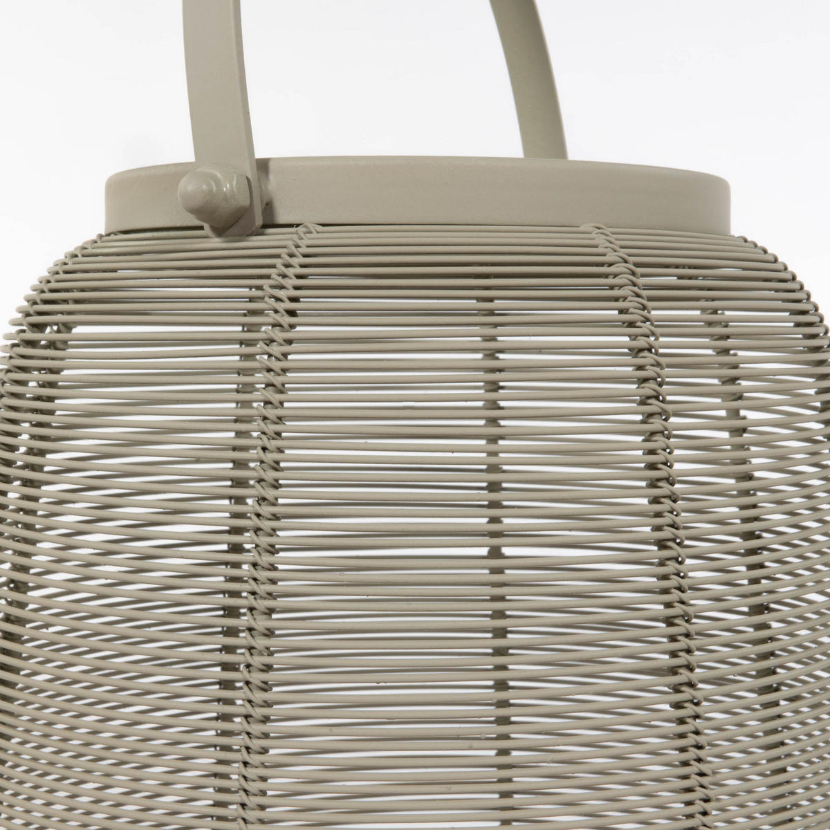 METALLLATERNE für Kerze 23/28 cm - Mintgrün, Metall (23/28/23cm) - Home Styling Collection