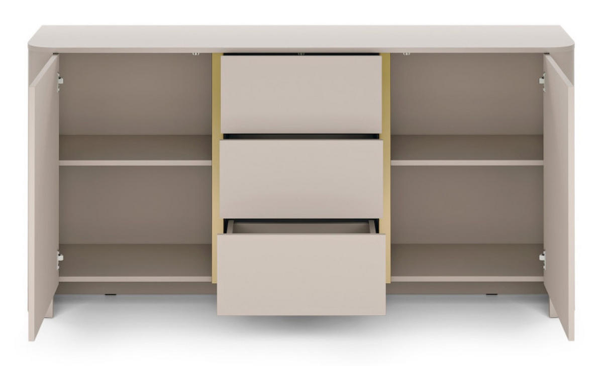 SIDEBOARD Kaschmir BALI KSZ 168 Geräumig - Ecru, Holzwerkstoff (168/84/39cm) - Sepro Meble