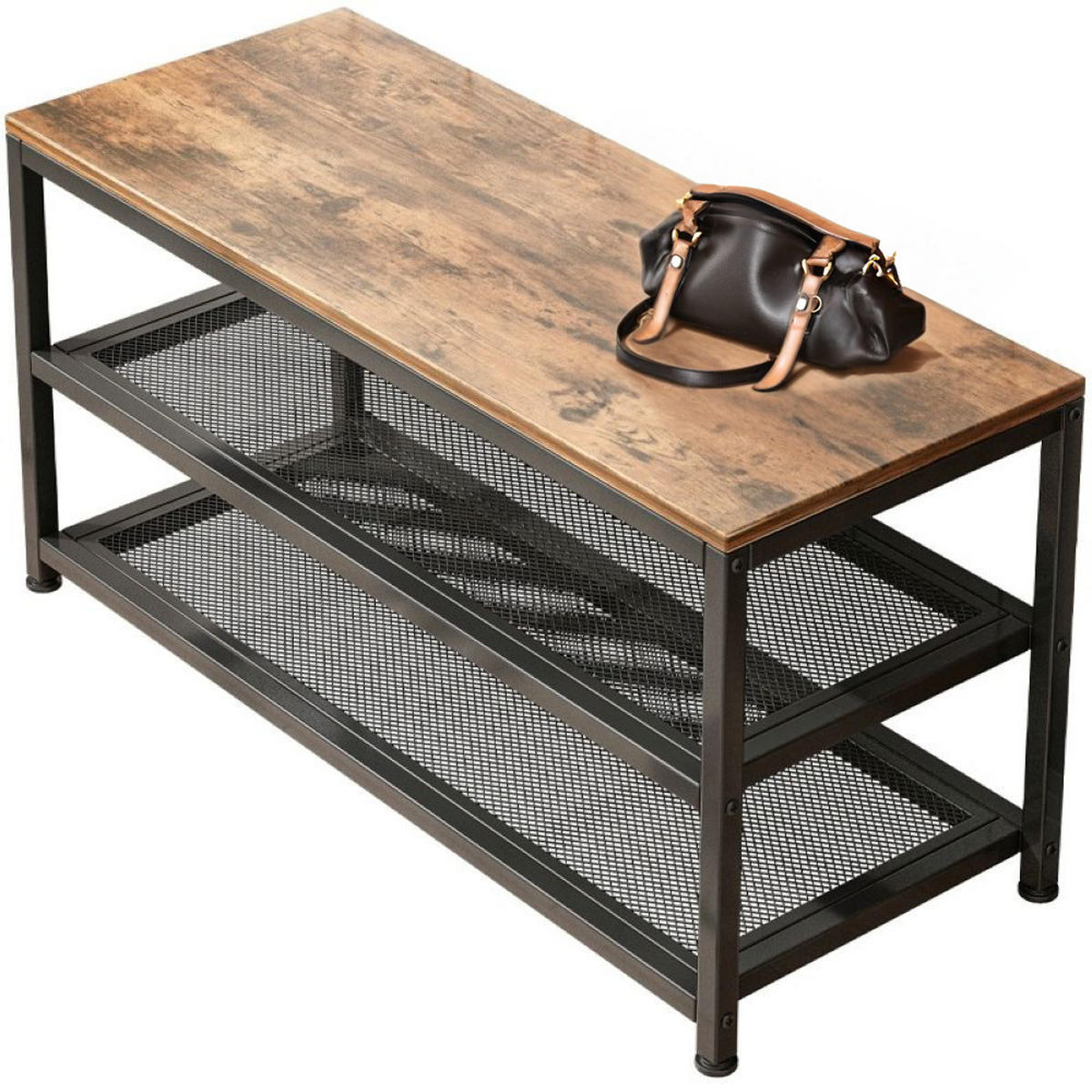 SCHUHSCHRANK, braun 73/30/45 cm - Braun, Holzwerkstoff (73/45/30cm)