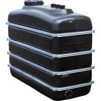 RAUMSPARTANK 4000 L schwarz aus lebensmittelechten PE - Schwarz, Kunststoff (99.5/195/243cm) - GRAF