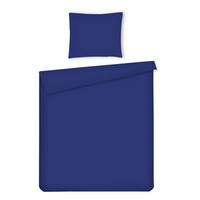 BETTWÄSCHE Micros - Dunkelblau, Textil (160/200cm) - home&you