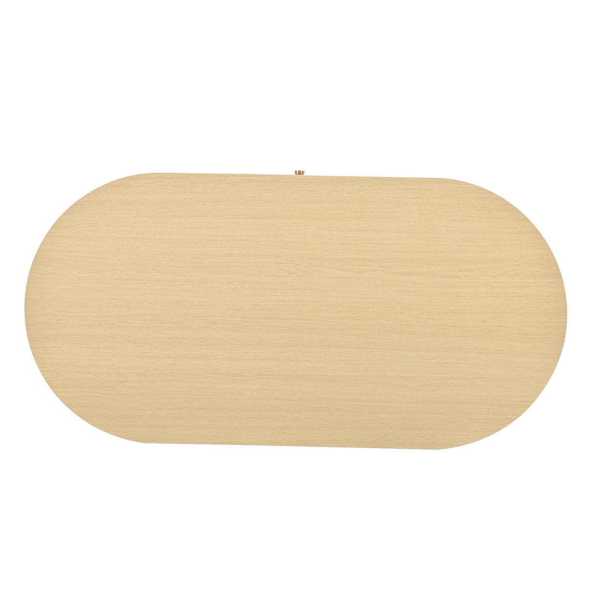 COUCHTISCH aus MDF 100x50x36 cm Eiche mit Schublade und Rollladentüren - Eichefarben, Holzwerkstoff (100/50/36cm) - IVMEU