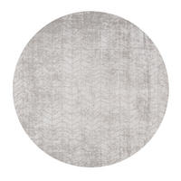 TEPPICH White Plains Mad Men 240/240 cm - Grau, Textil (240/240cm) - Louis De Poortere