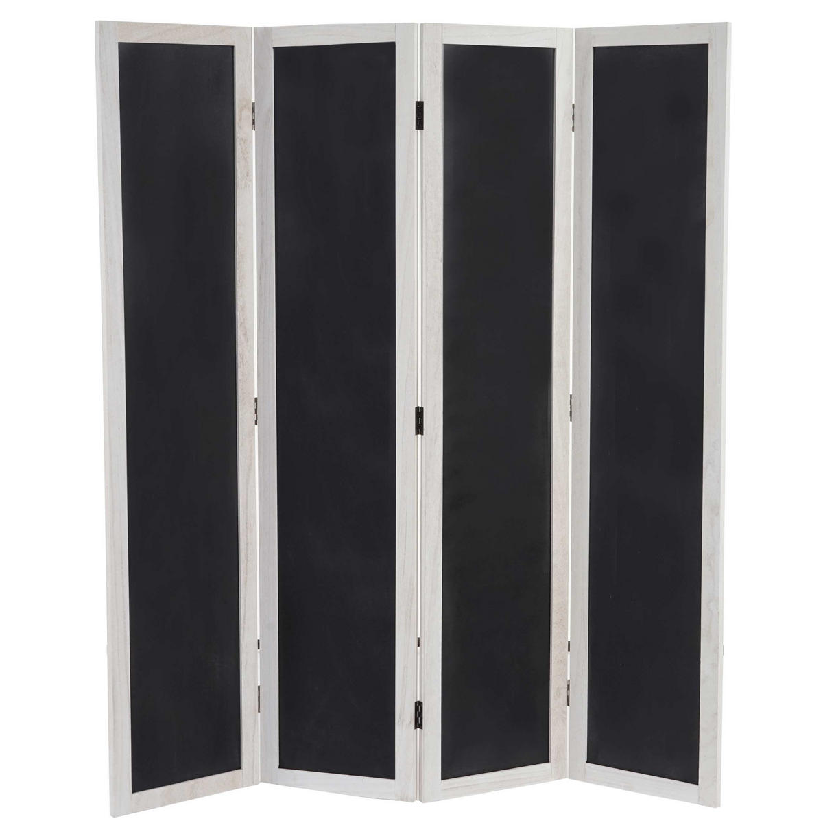 PARAVENT KREIDE Weiß - Weiß, Holz (137/155/2cm) - MCW