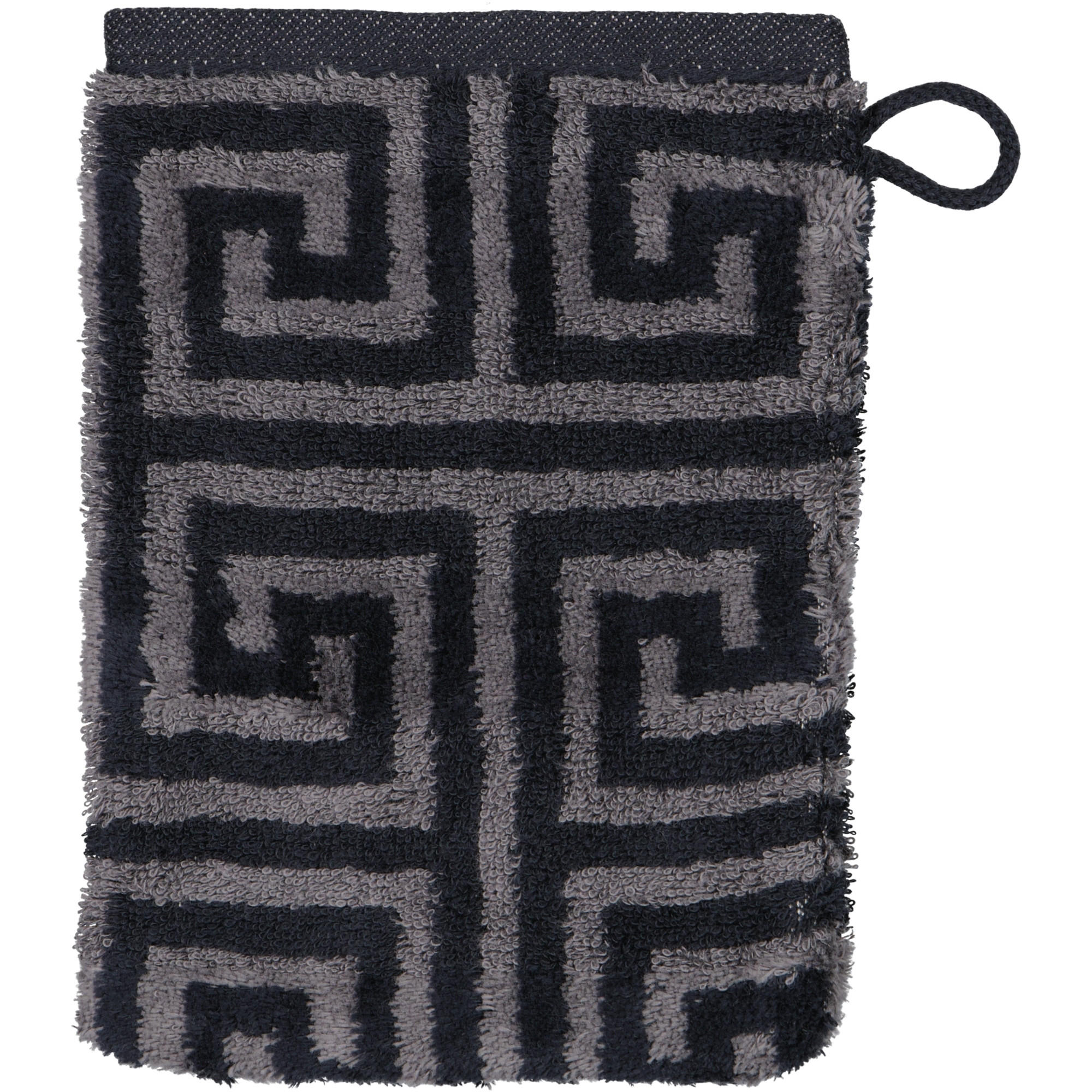 WASCHLAPPEN NOBLESSE ELEGANCE ALLOVER 1088 ANTHRAZIT - 97 - Grau, Textil (16/22cm) - Cawoe