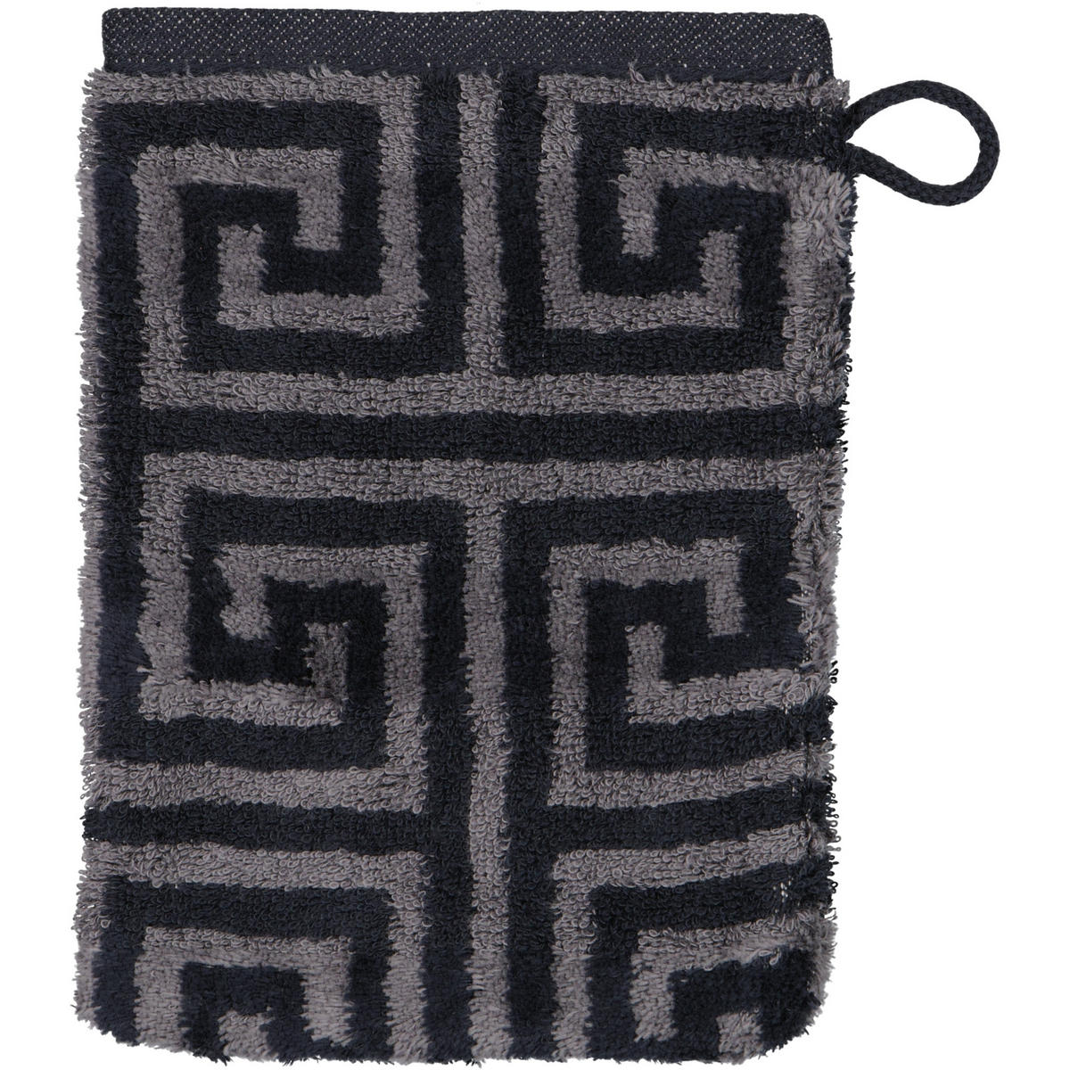 WASCHLAPPEN NOBLESSE ELEGANCE ALLOVER 1088 ANTHRAZIT - 97 - Grau, Textil (16/22cm) - Cawoe