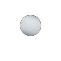WANDSPIEGEL Britney Schwarz - Ø 80cm - Schwarz, Metall (80/80/2cm) - Niermann
