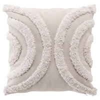 ZIERKISSEN Zita 40/40 cm - Creme, Textil (40/40cm) - Douceur d´intérieur