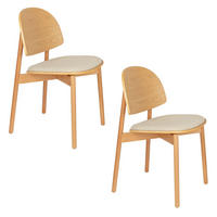 ESSZIMMERSTUHL Sunrise Natur - 2 er Set - Naturfarben, Kunststoff (48.2/81.5/52.3cm) - Zuiver