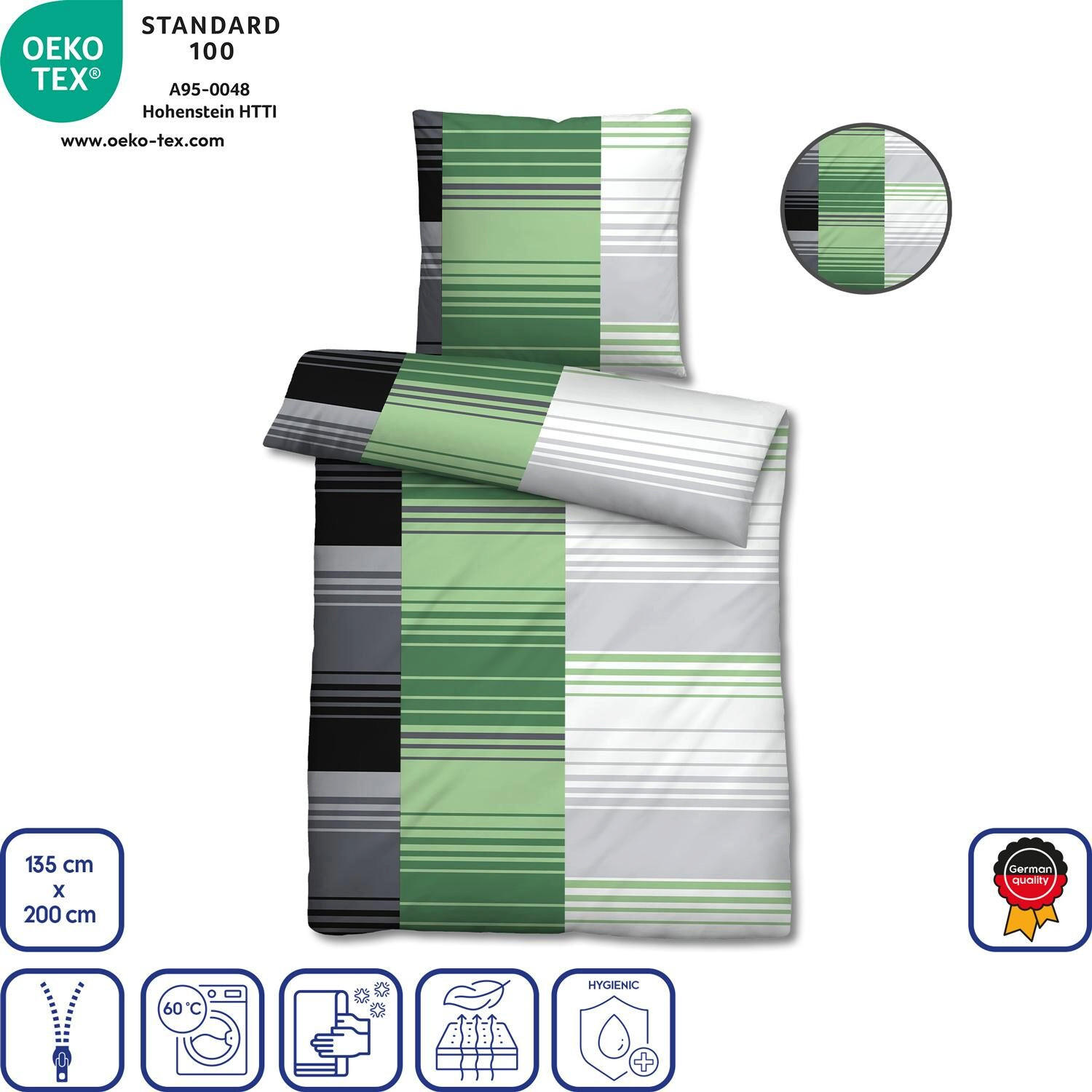 BETTWÄSCHE 135x200 cm - Weiß, Textil (135/200cm)
