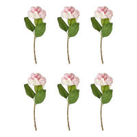 KUNSTBLUME (6er Set) Florista - Pink, Kunststoff (62cm) - Butlers