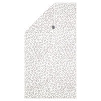 DUSCHTUCH TWO-TONE LEO 540 PLATIN - 76 - Grau, Textil (80/150cm) - Cawoe