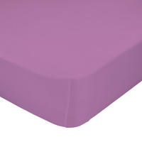 SPANNBETTTUCH basic 60x120x14 cm (kinderbett) lila - Flieder, Textil (60/120cm) - Happy Friday