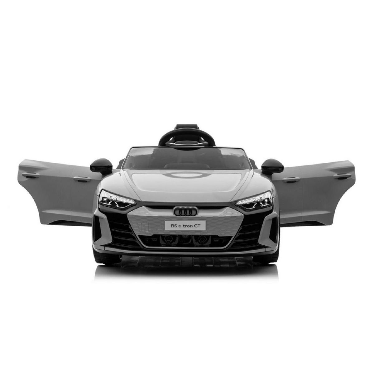 ELEKTROAUTO Audi RS E-Tron GT schwarz 6888, Fernbedienung, EVA-Räder, Mp3, USB - Schwarz, Kunststoff (103/58/41cm) - Moni
