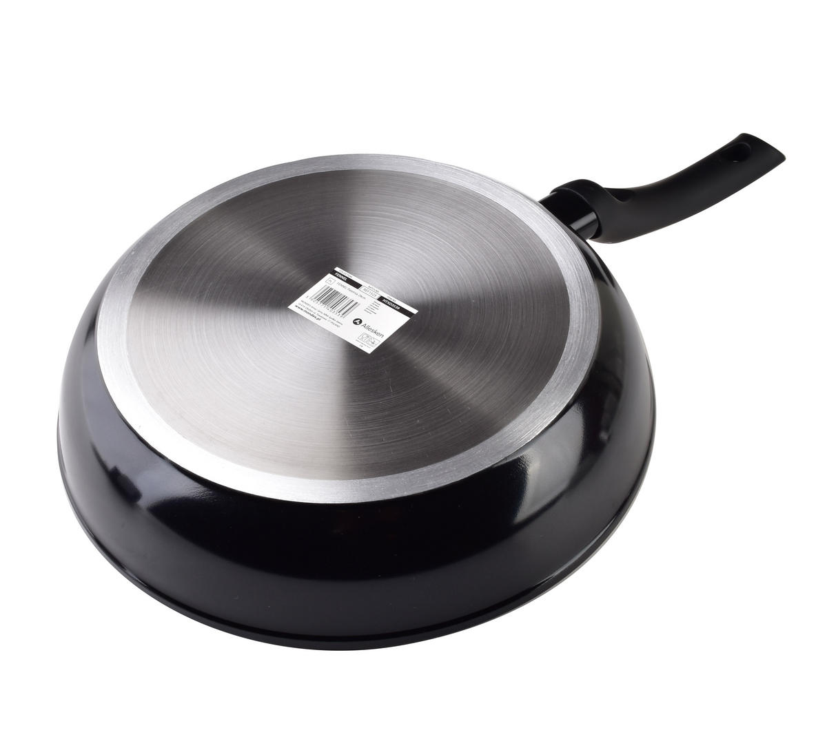 PFANNE Fennel Schwarz 28/46/6.2 cm Metall - Schwarz, Metall (28cm) - Mondex