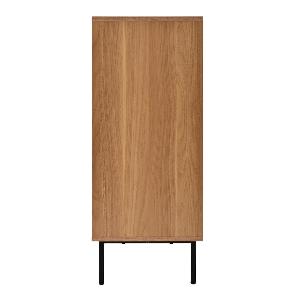 SIDEBOARD 140x37x91 cm mit Schiebetüren und 3 Schubladen - Naturfarben, Holzwerkstoff (140/91/37cm)