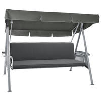 HOLLYWOODSCHAUKELAUFLAGE Loft HS - Graphitfarben, Textil (50/6/180cm) - Beautissu 