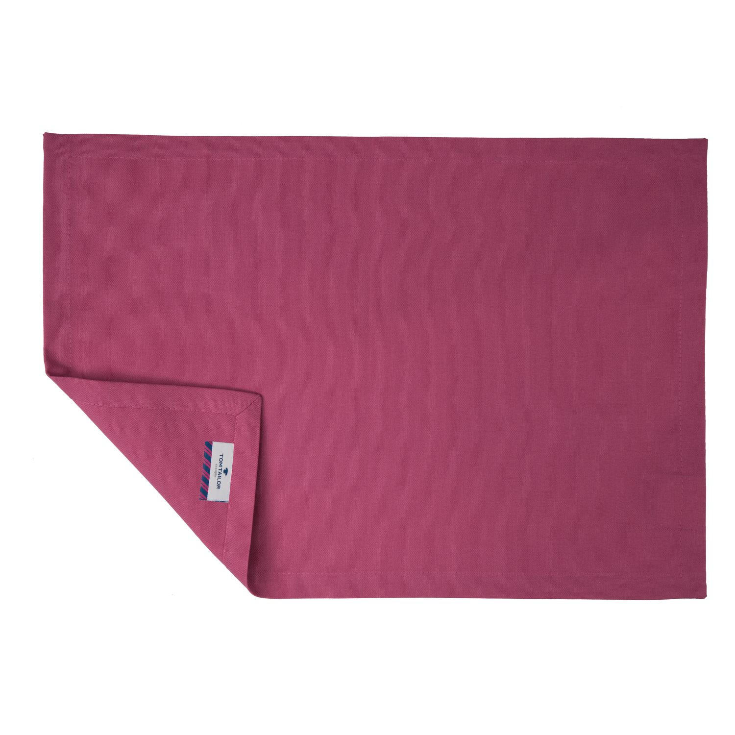 TISCH-SET 6 TEILIG DOVE - Magenta, Textil (35/50cm) - Tom Tailor