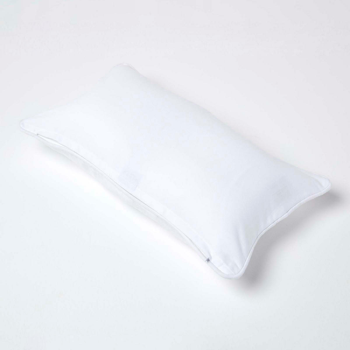 KISSENHÜLLE weiß 30/50 cm, 100% Baumwolle - Weiß, Textil (30/50cm) - Homescapes