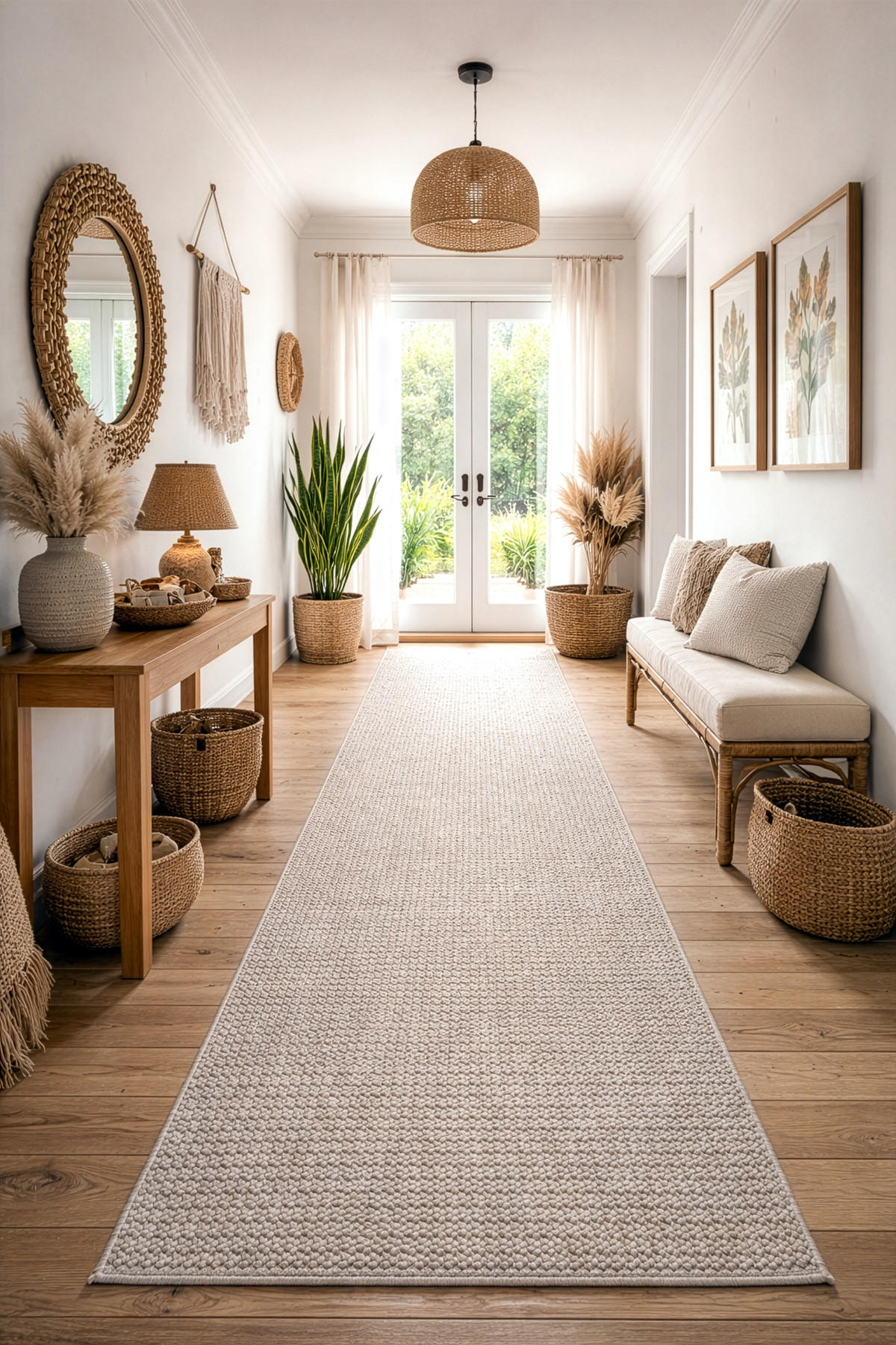 LÖPARE CASABLANCA LOOP beige, ögla, mjuk - 100cm 100/100 cm - Beige, Textil (100/100cm) - rugsX