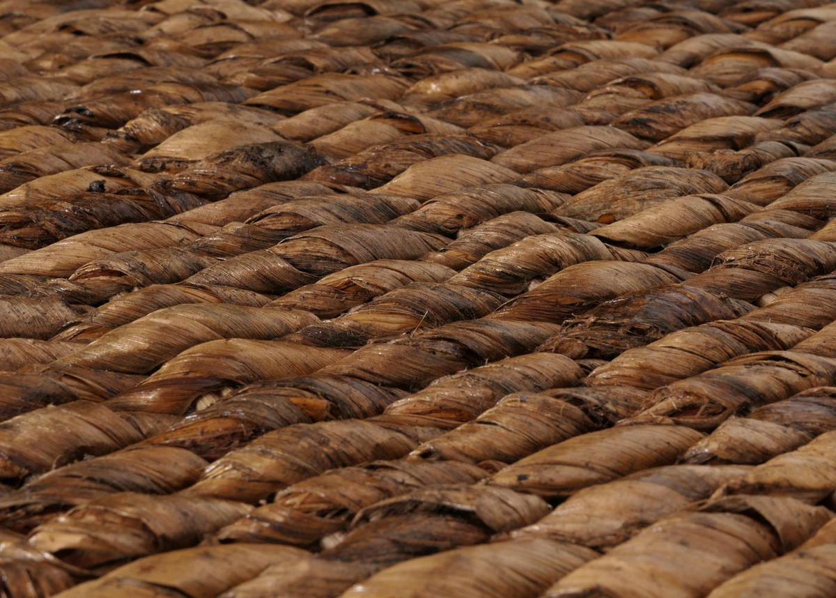 ESSZIMMERSTUHL 2er-Set Korbstuhl Stuhl Malibu Bananengeflecht 96x46x41cm Sitzhöhe 46cm hell mit Kissen - Hellbraun, Kunststoff (46/96/41cm) - CHEFGASTRO