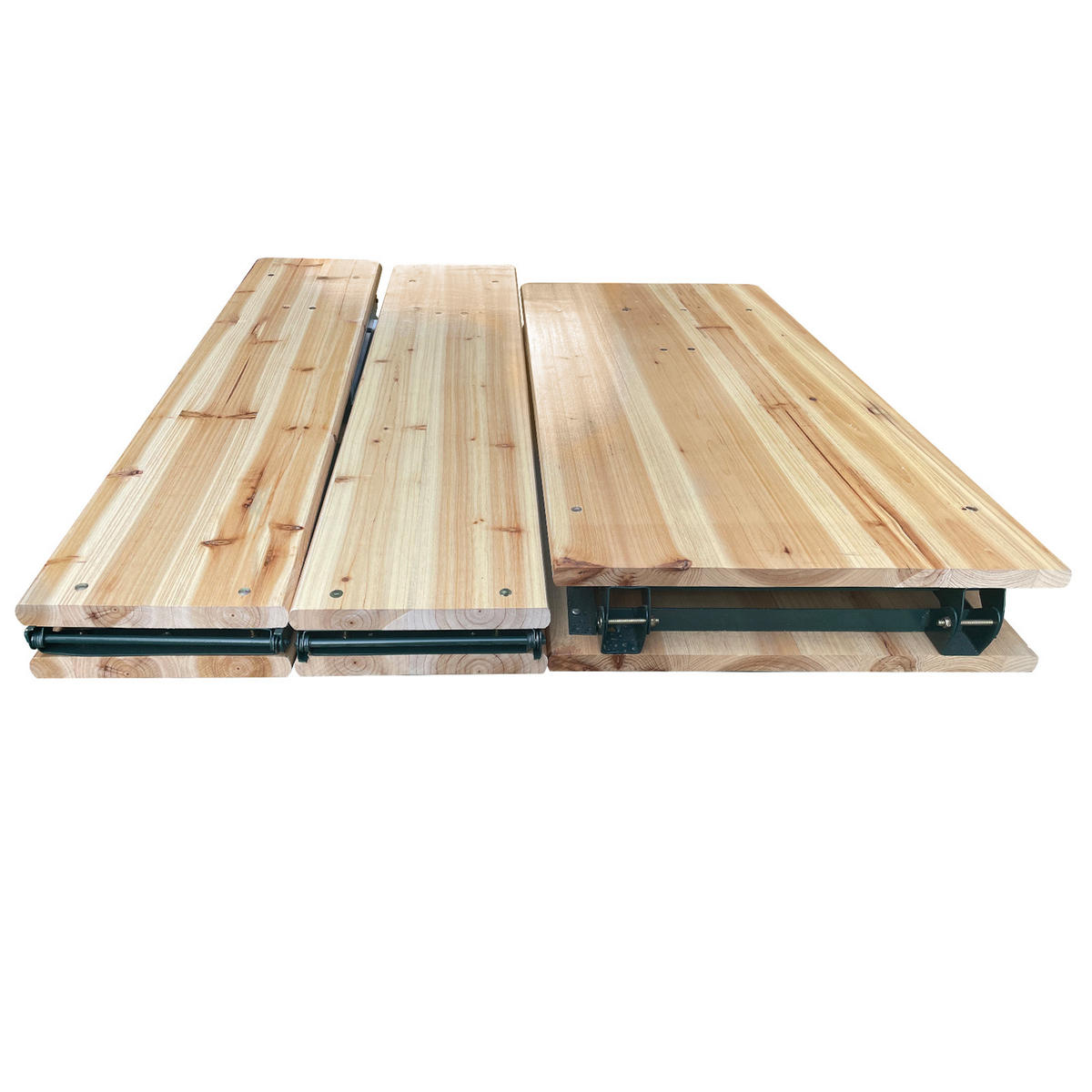BIERTISCHGARNITUR Holz - Braun, Holz - SVITA