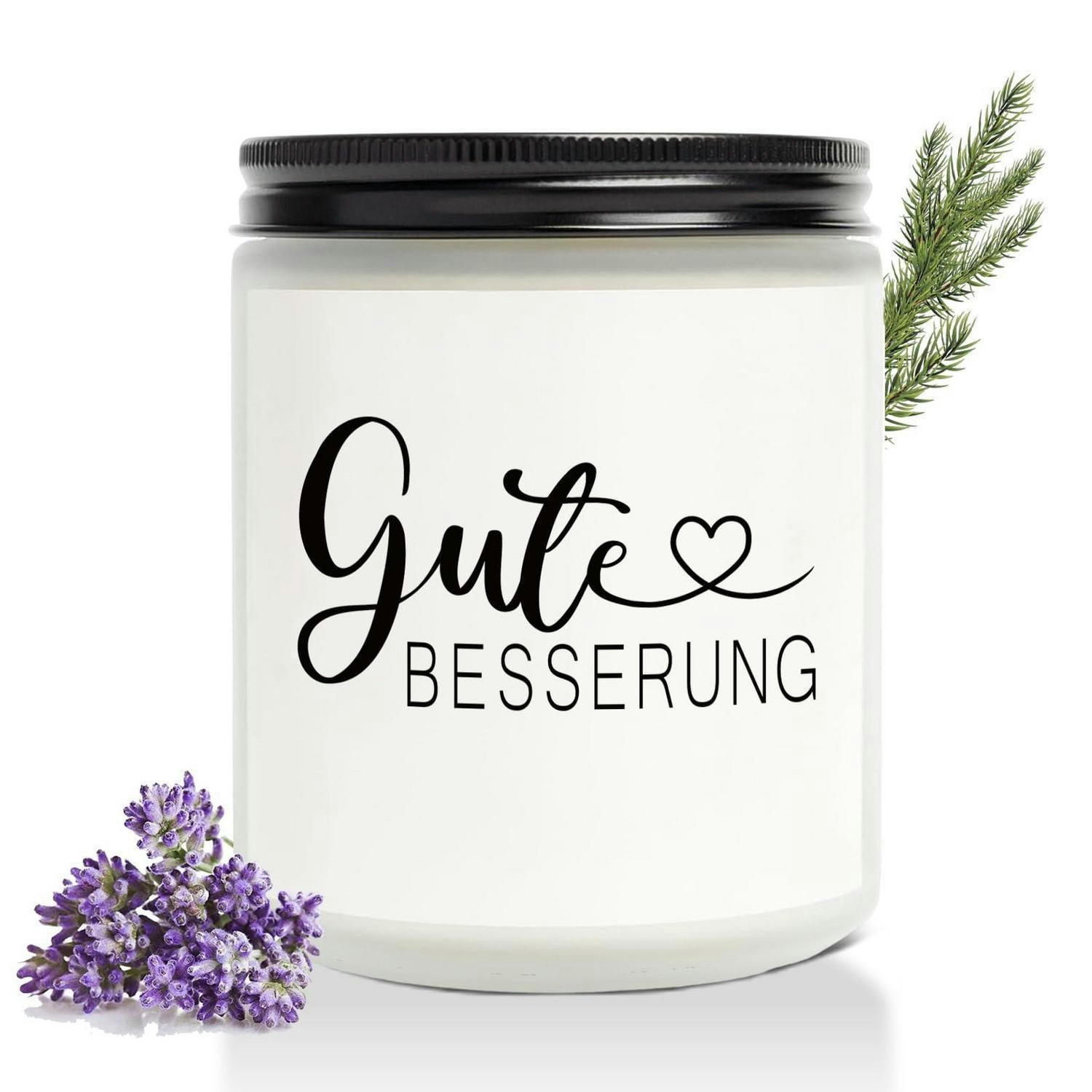 XXXLutz Duftkerze Weiß 10 cm