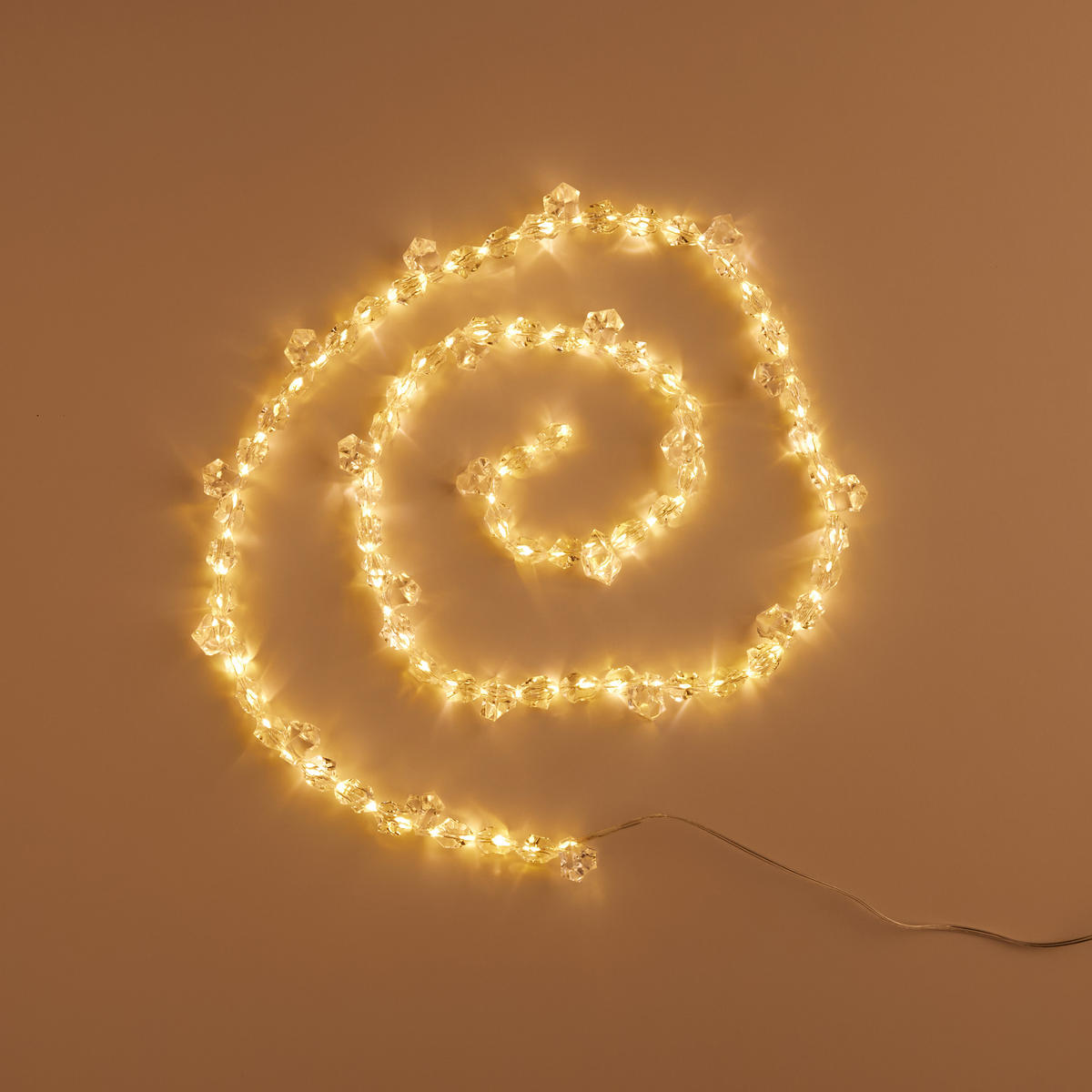 LICHTERKETTE Bosse, Transparent, 180 cm, Dekorative Weihnachtsdeko - Transparent, Kunststoff (180cm) - home&you