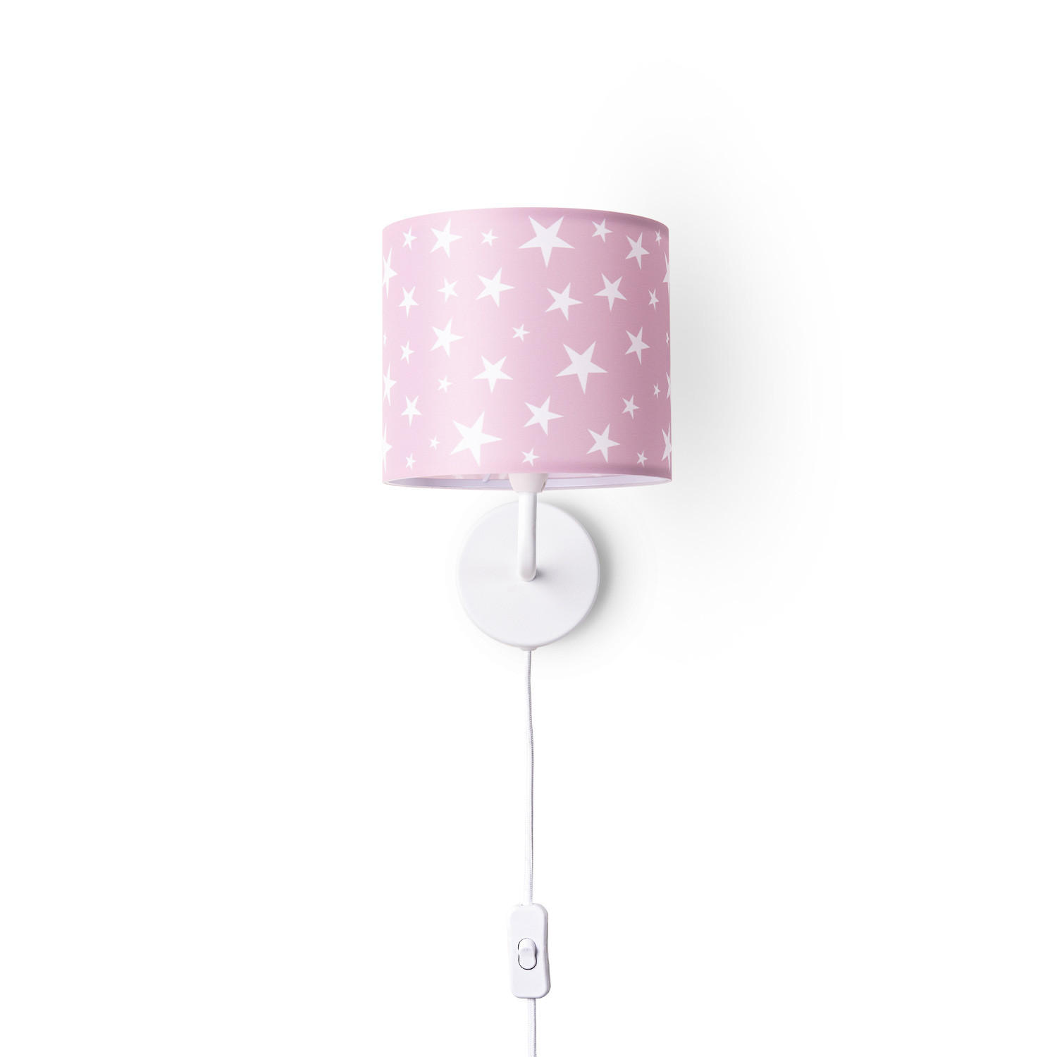 KINDERZIMMERLAMPE Luca Wl Cap 315 - Hellrosa, Metall (18/26.9/20.9cm) - Paco Home