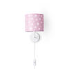 KINDERZIMMERLAMPE Luca Wl Cap 315 - Hellrosa, Metall (18/26.9/20.9cm) - Paco Home