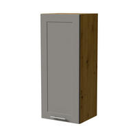 HÄNGESCHRANK Oslo W4/40 Eiche Artisan / Dust Grey Matt 40 / 32,5 / 96cm - Eiche Artisan/Grau, Holz/Holzwerkstoff (40/96/32.5cm) - Feldmann-Wohnen