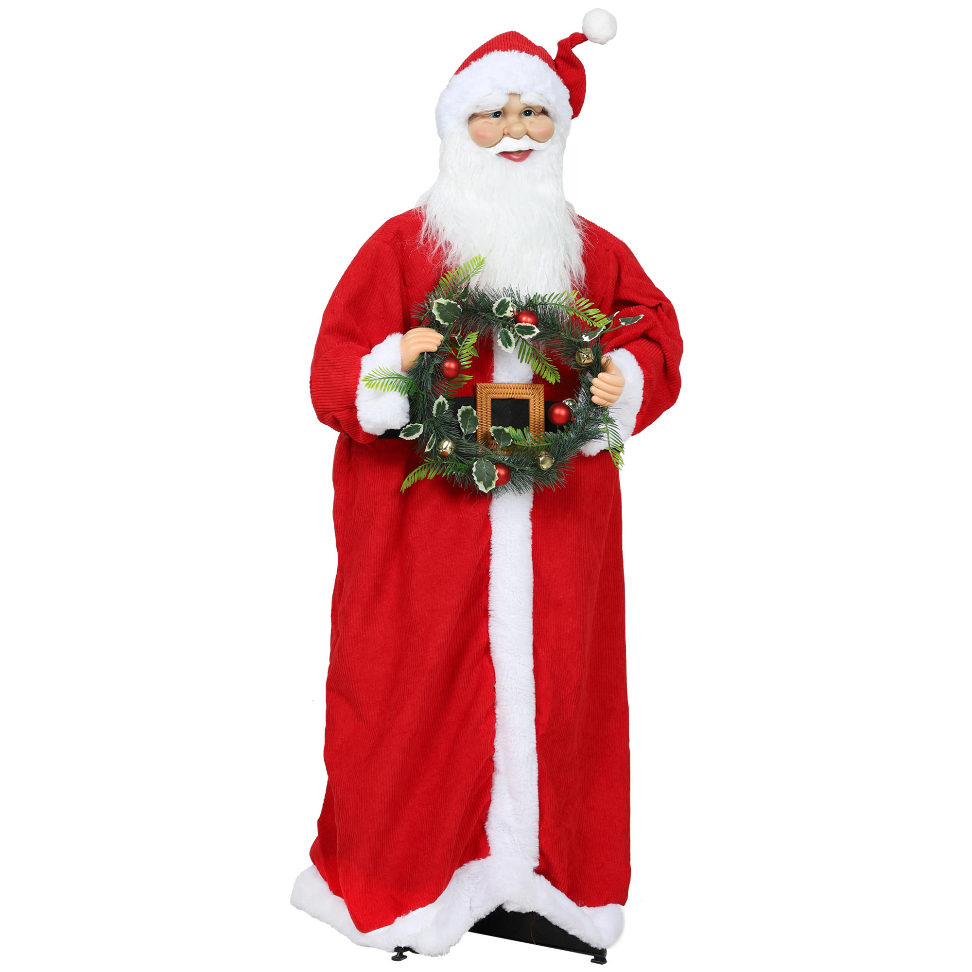XXXLutz Weihnachtsmannfigur Rot 30x110x47 cm