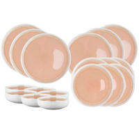 SERVICE Die Essentials Oxygen - 18 Teile -Puderrosa - Pink, Keramik (1/1/1cm) - Björn