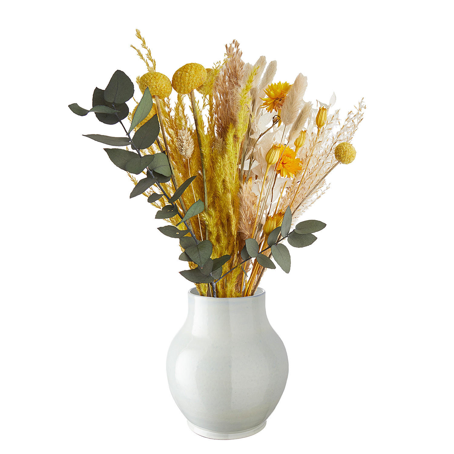 VASE Paula - Weiß, Keramik (25cm) - BUTLERS