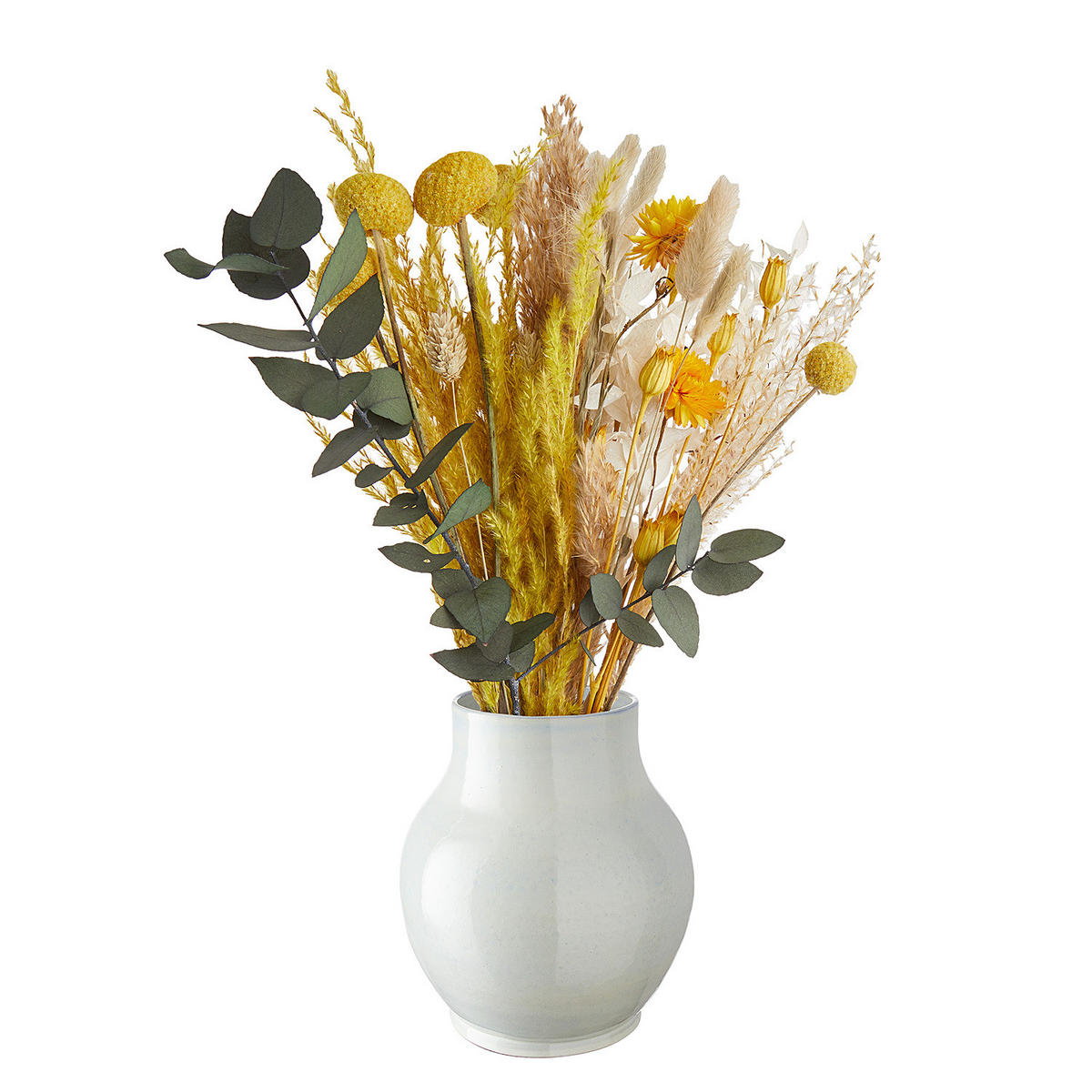 VASE Paula - Weiß, Keramik (25cm) - Butlers