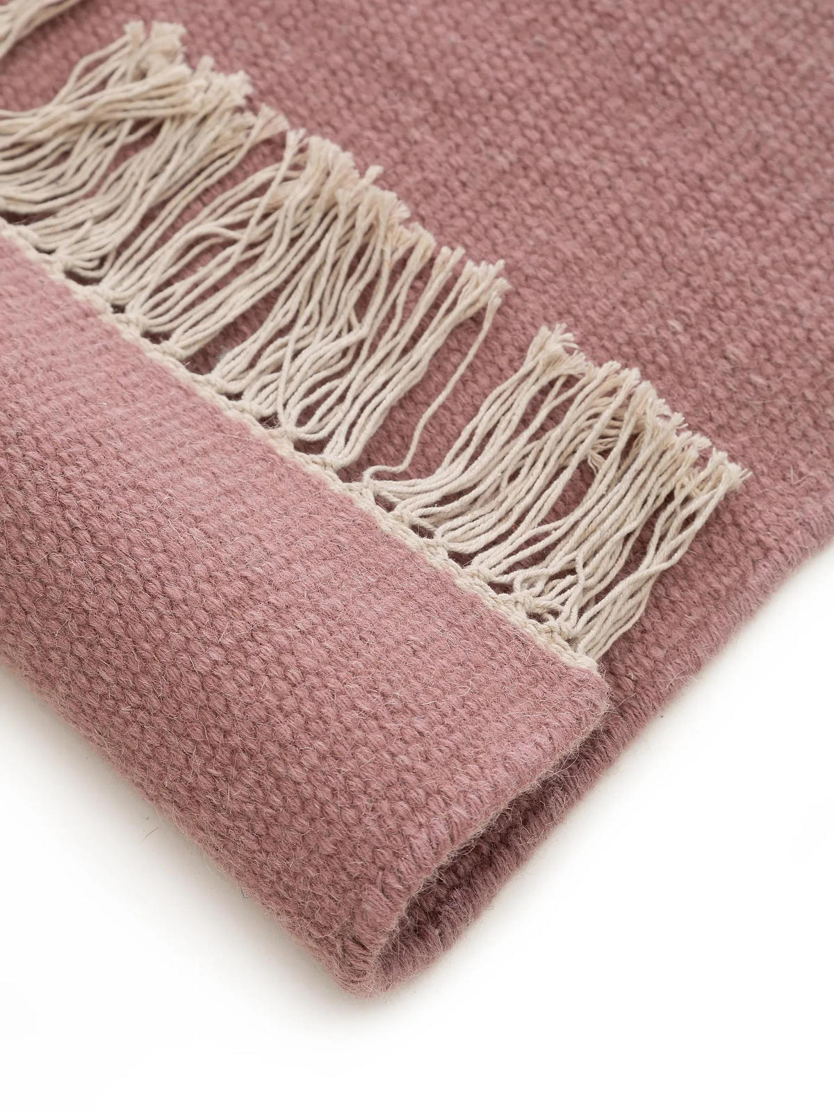 WOLLTEPPICH Liv Rosa 120x170 cm - Rosa, Textil (120/170cm) - benuta Pop
