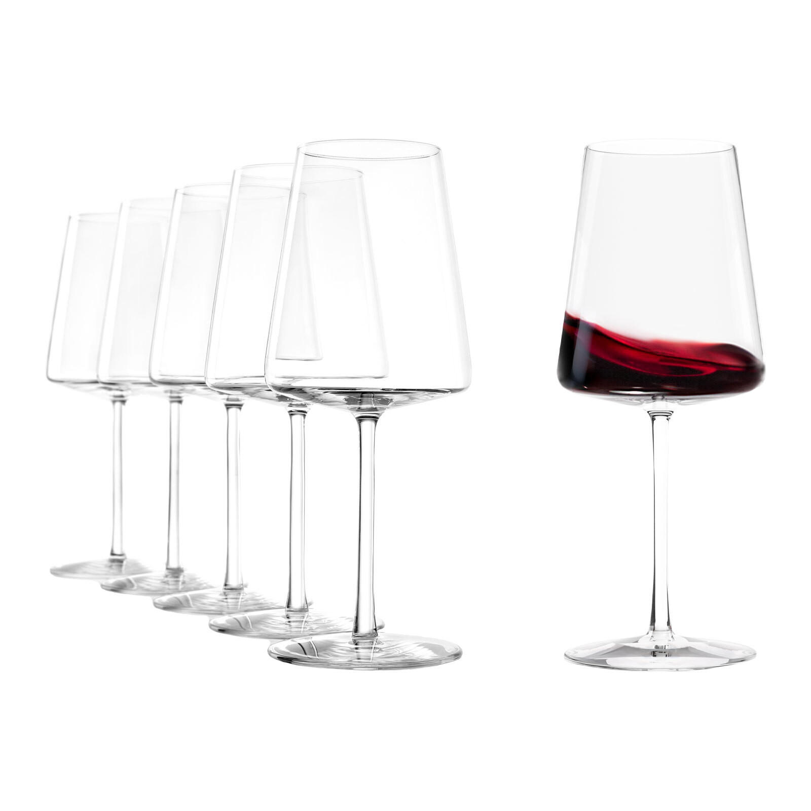 GLÄSERSET Power 6-teilig  - Klar, Design, Glas (648ml) - Stölzle