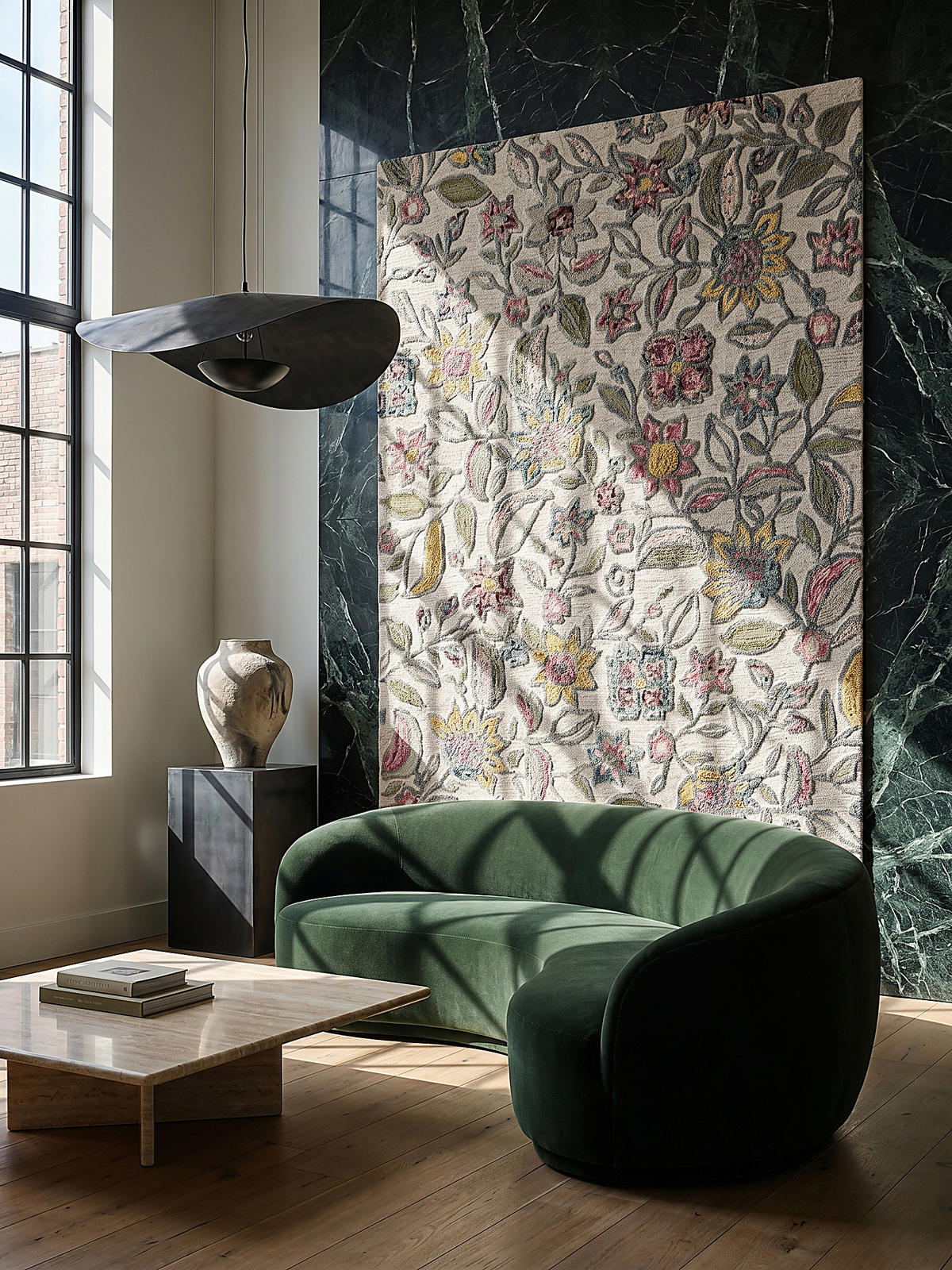 WOLLTEPPICH SOAR, floral, Bunt, 200 x 290 cm - Multicolor, Textil (290/200cm) - KADIMA DESIGN
