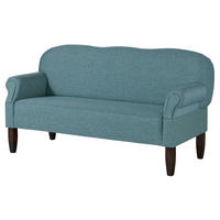 KÜCHENSOFA Webstoff 188x78x97 blau EDINBURGH - Blau, Kunststoff (188/97/78cm) - Massivmoebel24