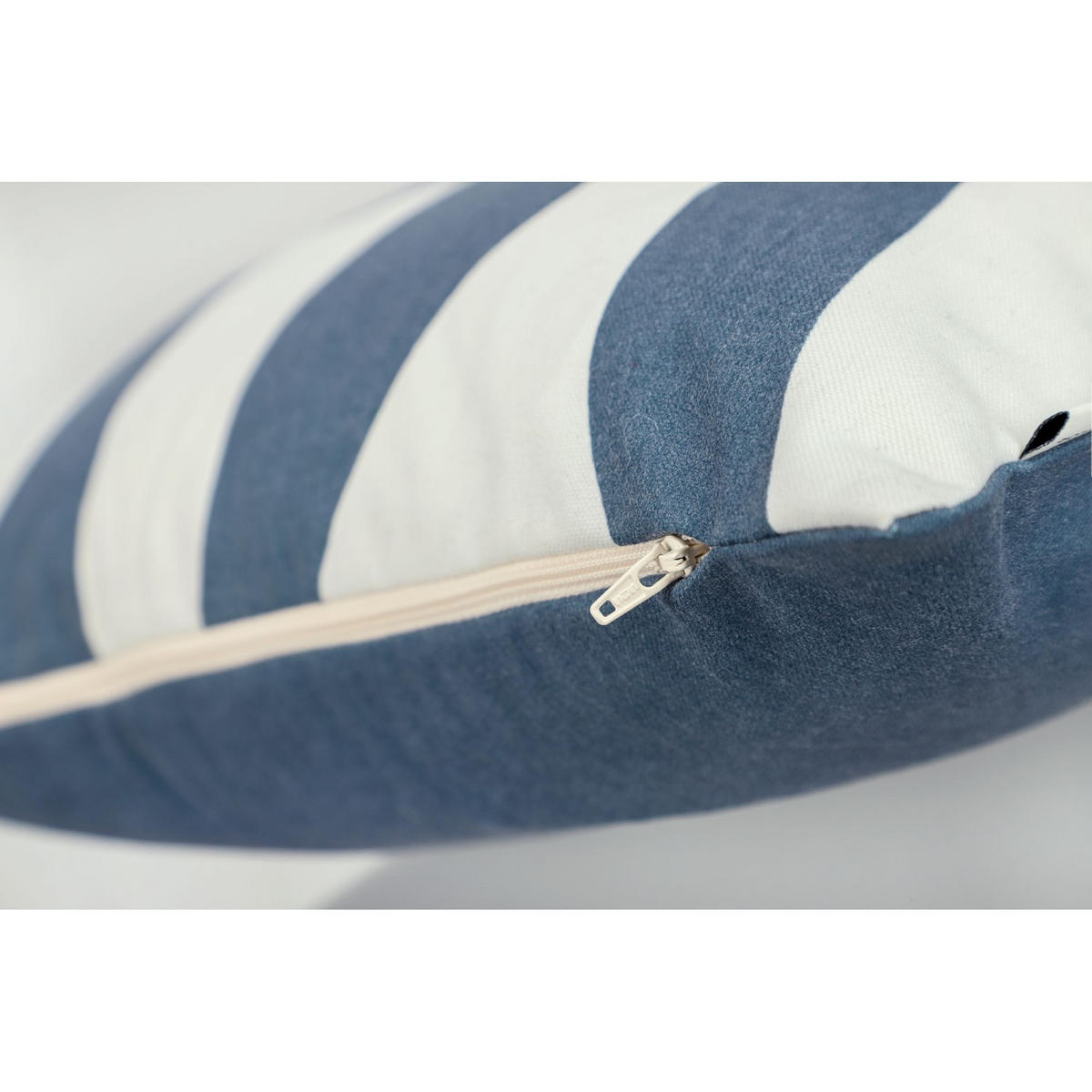 KISSENHÜLLE MODERN WAVES - Dunkelblau, Textil (45/45cm) - Tom Tailor