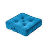 SITZKISSEN Rajput petrol-blau 40/40/8 cm - Petrol, Textil (40/40/8cm) - Homescapes