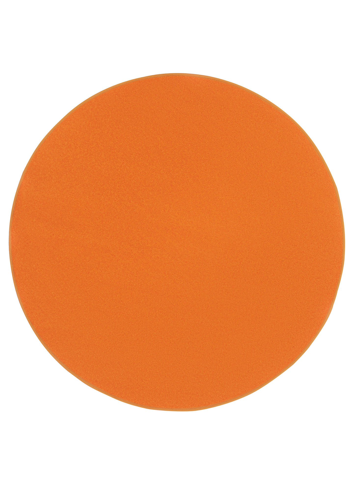 TEPPICH MONO Rund Outdoor Orange 200/200 cm - Orange, Textil (200/200cm) - Tapiso