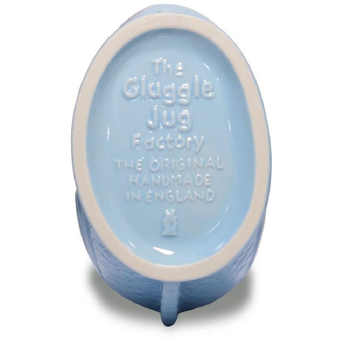 KARAFFE mit „Gluck-Gluck“-Geräusch 27,5/17/9,5 cm - Hellblau, Keramik (1.2L) - Gluckigluck